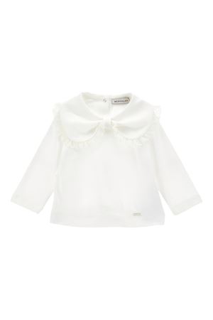 white cotton blouse MONNALISA KIDS | 31F60362020001